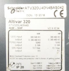 Convertizor de frecventa / VFD Schneider Altivar 320, 4kW
