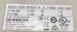 Convertizor de frecventa (VFD) Control Techniques Unidrive M200, 0.75kW