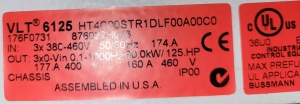 Convertizor de frecventa / VFD Danfoss VLT 6125, 90kW - Img 3