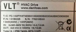 Convertizor de frecventa (VFD) VFD Danfoss FC-102, 7.5kW