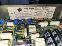 DC motor drive SCS CT380/75, 75A