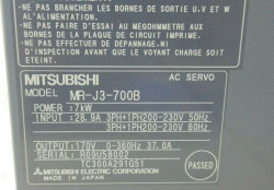 MITSUBISHI MR-J3-700B AC SERVO, 37A