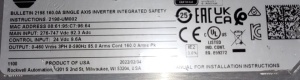 Convertizor de frecventa / VFD Allen Bradley Kinetix 2198-S160-ERS3 18.5kW - Img 3