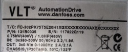 Convertizor de frecventa / VFD Danfoss FC-302, 0.75kW