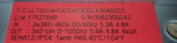 Convertizor de frecventa Danfoss VLT6004 HVAC, 2.2kW