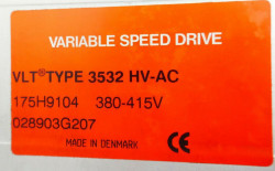 Convertizor de frecventa / VFD Danfoss VLT 3532, 22kW