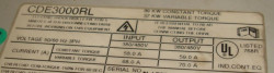 Control Techniques Commander CDE++ 30/37 kW