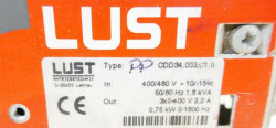 LUST LTi CDD34.003.C1.0 Servodrive, 2.2A