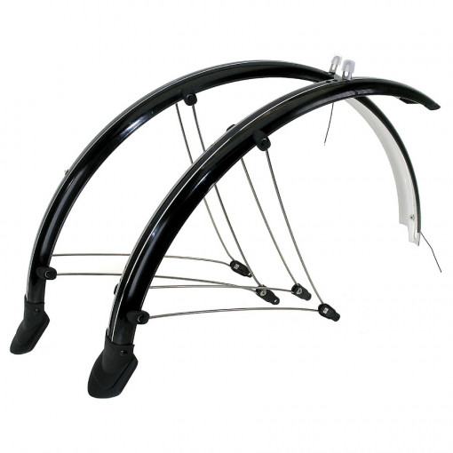 Set Aparatori Noroi Flexibile M-WAVE 26" 60 mm Negru