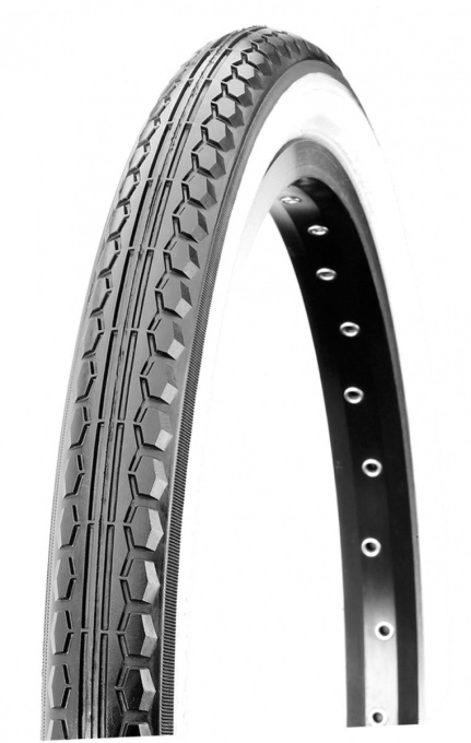 Anvelopa CST 20x1.75 (47-406) Negru-Alb C213