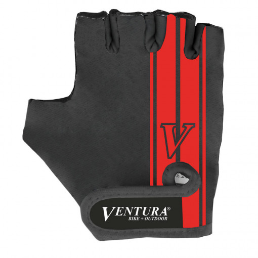 Manusi Ciclism VENTURA L/XL (Negru/Rosu)