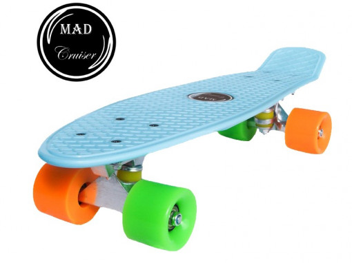 Penny board Mad Cruiser Original-albastru deschis
