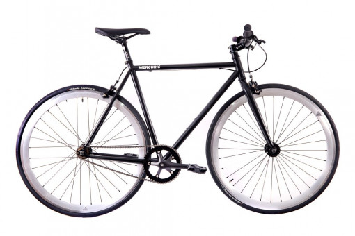 Bicicleta Single speed SXT MERCURIS 97 Black - Silver M - 550 mm