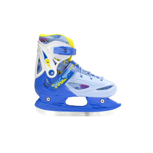 Nils Extreme Patine reglabile hockey copii-albastru