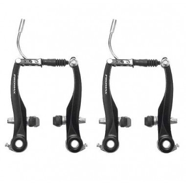 Set V-Brake Aluminiu Promax ( F+R ) Negru