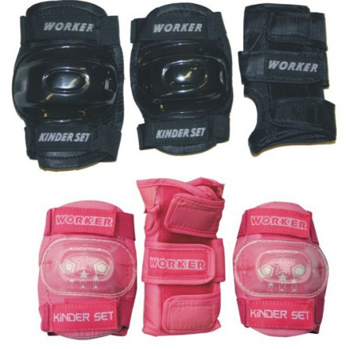 Aparatori role WORKER Kinder 6-Piese Set
