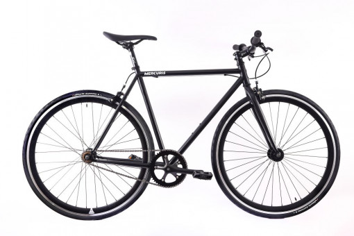 Bicicleta Single speed SXT MERCURIS 97 Black - Black M - 550 mm