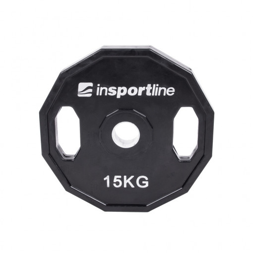 Greutate cauciucata olimpica inSPORTline Ruberton 15kg