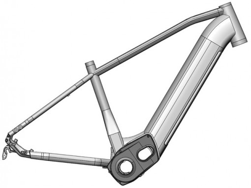 Kit E-Bike 27.5- 420 mm BROSE Gen2 MTB Hardtail S Mag 90 Nm