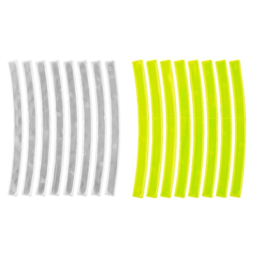 Set Stikere Reflectorizante ( 16buc ) M-WAVE REFLICKERS BOW 0,7x10 cm