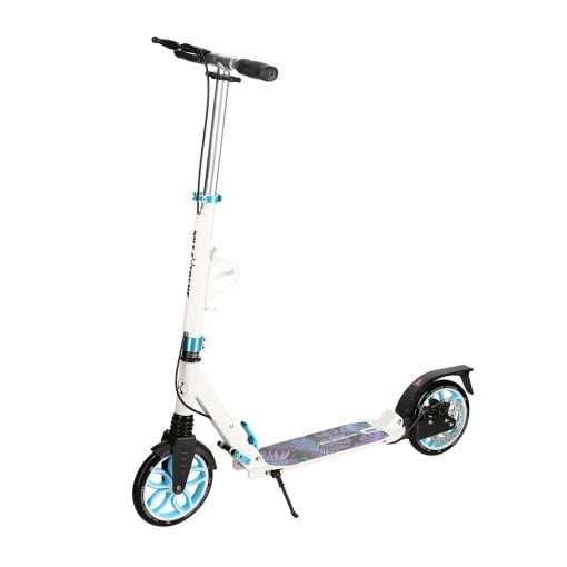 Trotineta Nils Extreme HM2040T, 200 mm, Alb