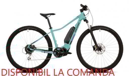 Bicicleta Electrica DEMA OMEGA 29' Turquoise-Violet SM/17,5'