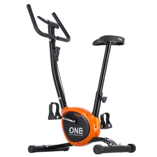 Bicicleta mecanica HMS ONE RW3011 Negru/Portocaliu