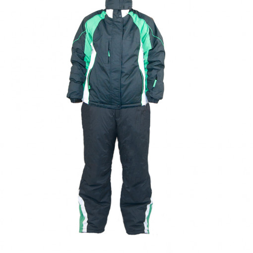 Costum schi Sandic, Verde/Negru
