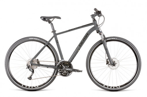 Bicicleta Dema AVEIRO 9 28" charcoal-black XL/22' 2 x 10 v