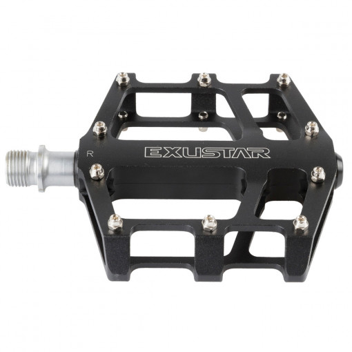 Pedale Aluminiu BMX EXUSTAR E-PB525-Negru