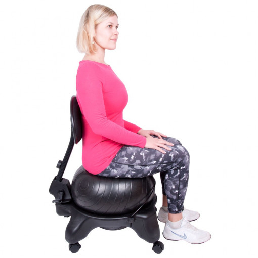 Scaun cu minge aerobic inSPORTline G-Chair