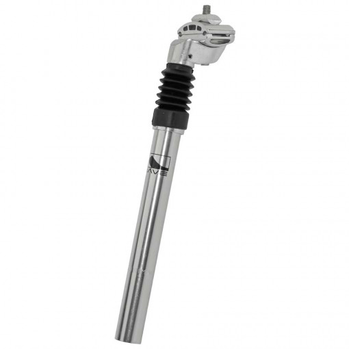 Tija Sa cu Suspensie M-WAVE 25,4 mm Silver
