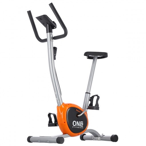 Bicicleta mecanica HMS ONE RW3011 Argintiu/Portocaliu