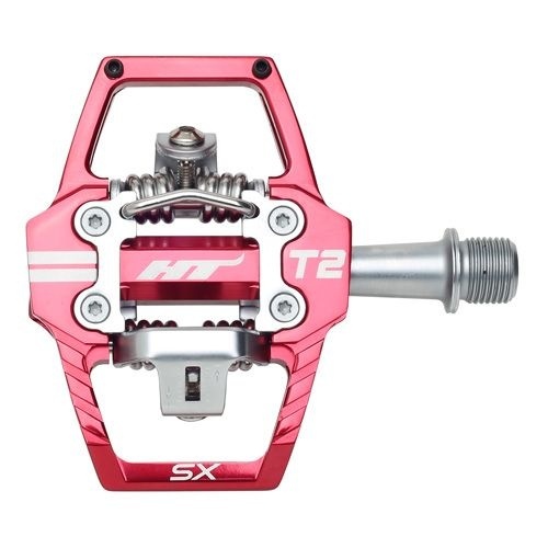 Pedale HT T2-SX Rosu
