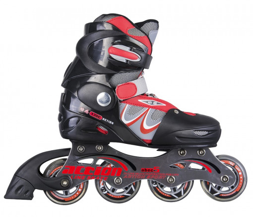 Role reglabile Nils Extreme PW-130C- rosu