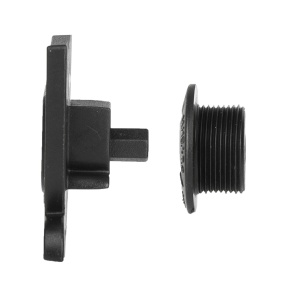 Angrenaj Pedalier Aluminiu M-WAVE 2x10 V 24/38T - Img 2