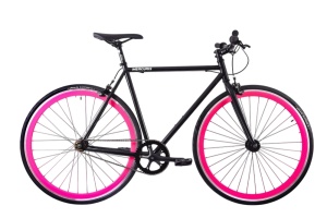 Bicicleta Single speed SXT MERCURIS 97 Black - Pink L - 580 mm - Img 1