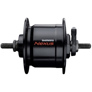 Butuc Fata cu Dinam SHIMANO NEXUS DH-C3000-3N-NT 32H