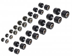 Gantera cauciucata Sportmann Deluxe 45 kg - Img 5