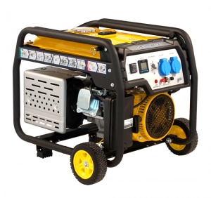 Generator de curent monofazat Stager FD 2500, open-frame 2kW, benzina, pornire la sfoara - Img 6