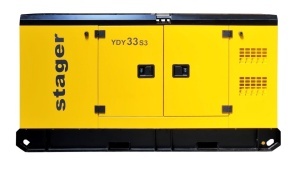 Generator insonorizat Stager YDY33S3, diesel, trifazat 30kVA, 43A, 1500rpm - Img 10