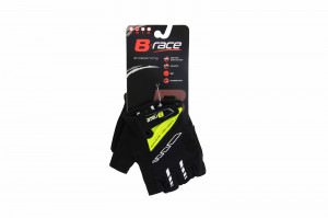 Manusi B-RACE BUMP Negru/Rosu M - Img 2