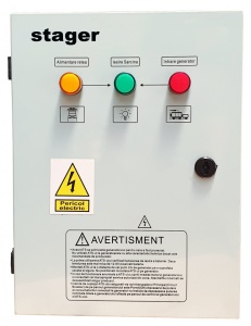 Panou de automatizare monofazata Stager YPA20063F12S, 63A, 12Vcc, protectie - Img 6