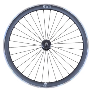 Roata Fata Single Speed/Fixie SXT 700-32H 40 mm Negru - Img 1