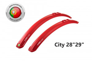 Set Aparatori Noroi LASALLE SPORTS Wyoming 28"-29" Rosu