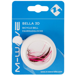 Sonerie Metal M-WAVE BELL 3D White Fancy - Img 2