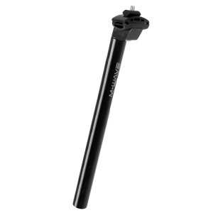 Tija Sa M-WAVE - 350 mm-25,4 mm Negru Anodizat