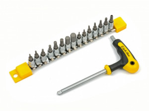 Trsusa chei AUTHOR CC 17BIT & T1/4" Galben/Negru - Img 1