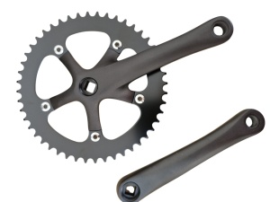 Angrenaj Pedalier SXT 48 T Negru Aluminiu/Metal - Img 3