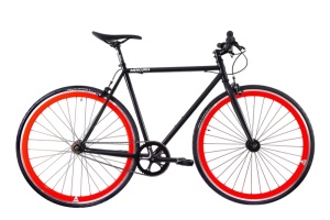 Bicicleta Single speed SXT MERCURIS 97 Black - Red M - 550 mm - Img 1